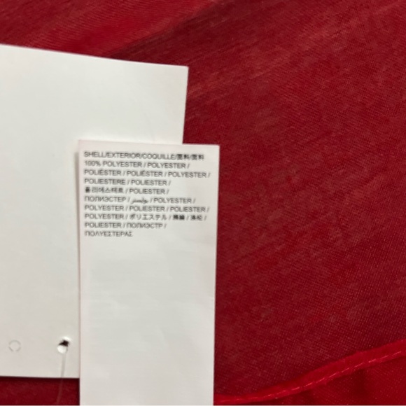 Desigual Women’s Spanish Red Floral Square Scarf - Size 48” x 48” - Picture 6 of 7